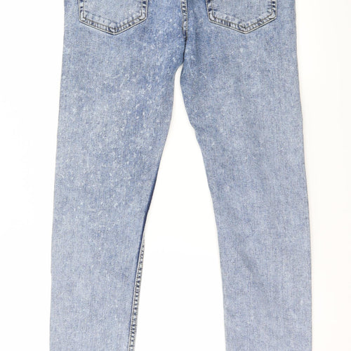 Topman Mens Blue  Denim Skinny Jeans Size 30 in L32 in