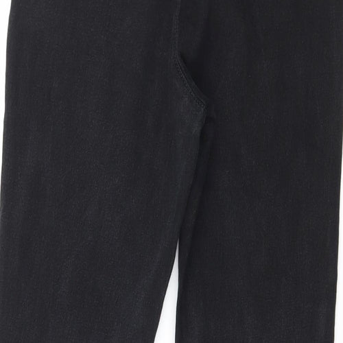 Preworn Womens Black  Denim Jegging Jeans Size 30 in L26 in