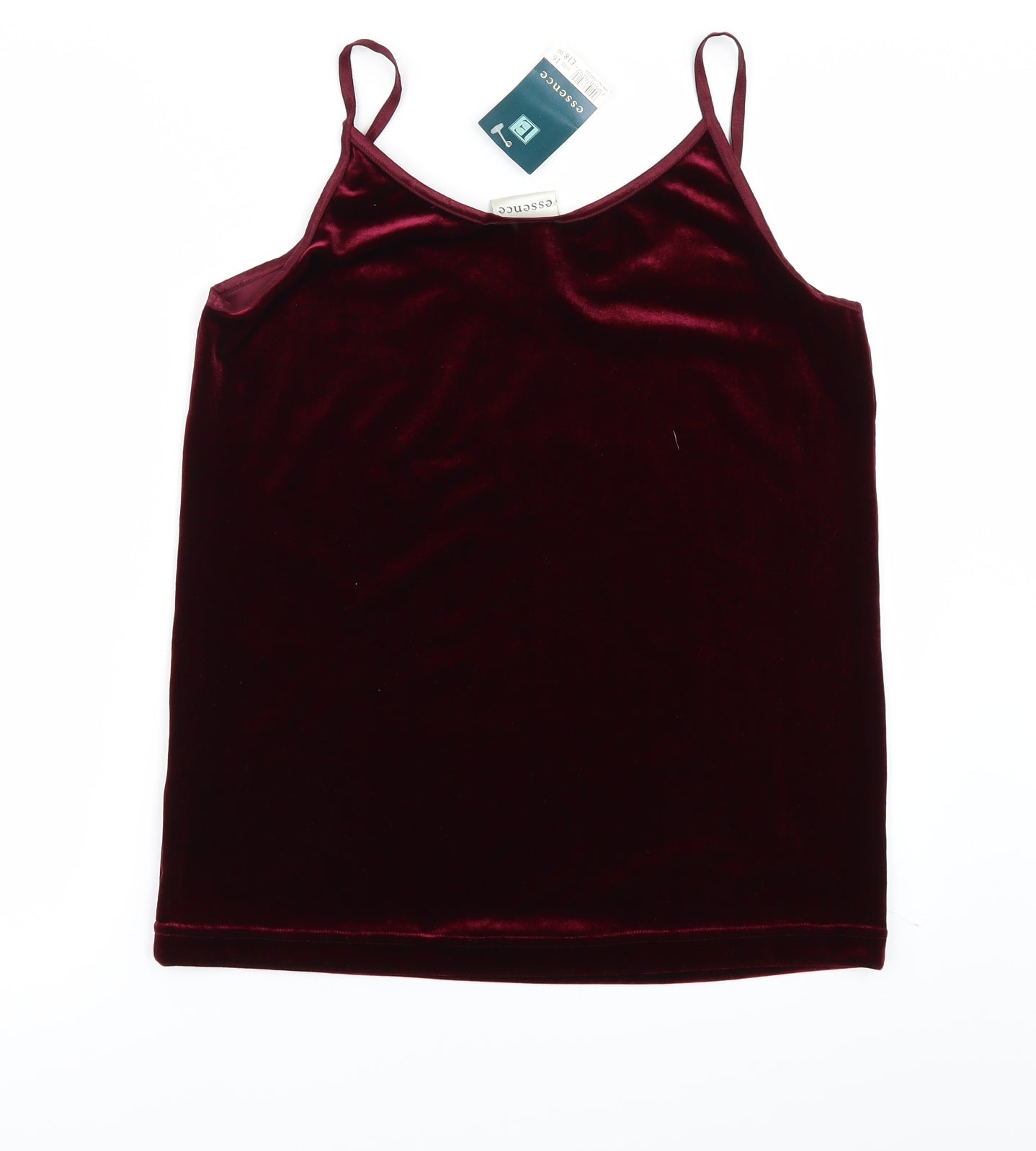 essence Womens Red   Camisole Blouse Size 16