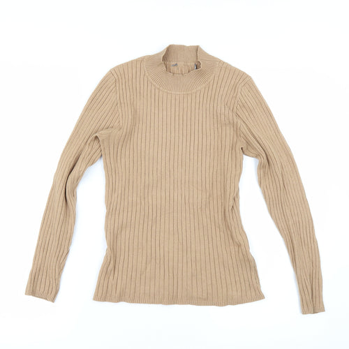 Primark Womens Gold   Pullover Jumper Size M