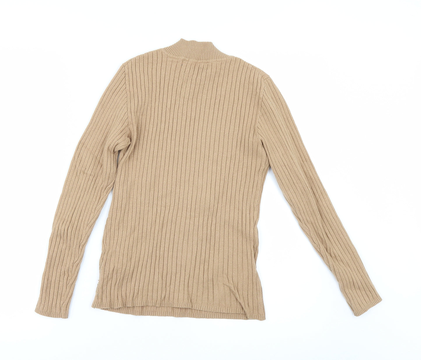 Primark Womens Gold   Pullover Jumper Size M