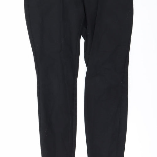 NEXT Womens Black   Trousers  Size 10 L27 in