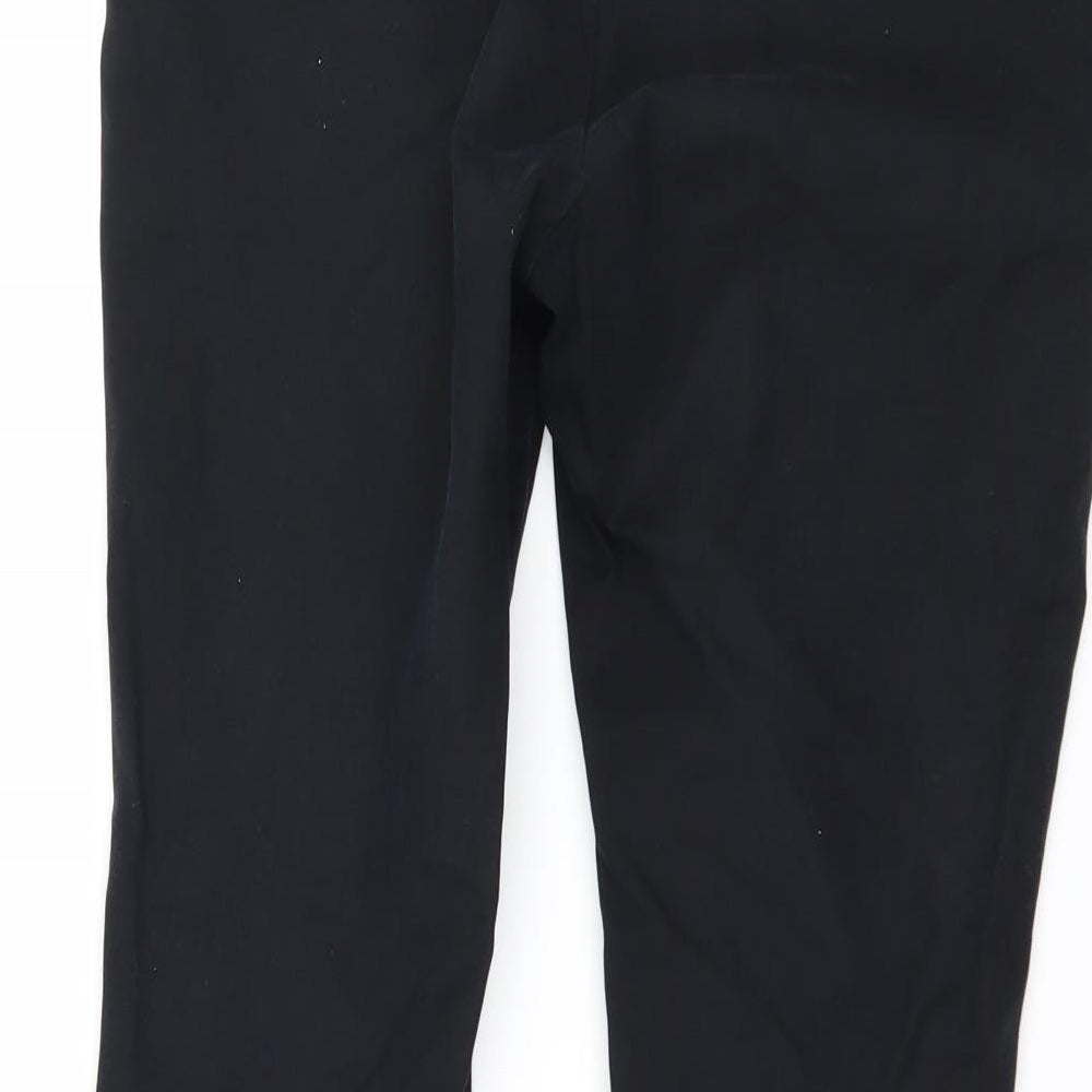 NEXT Womens Black   Trousers  Size 10 L27 in