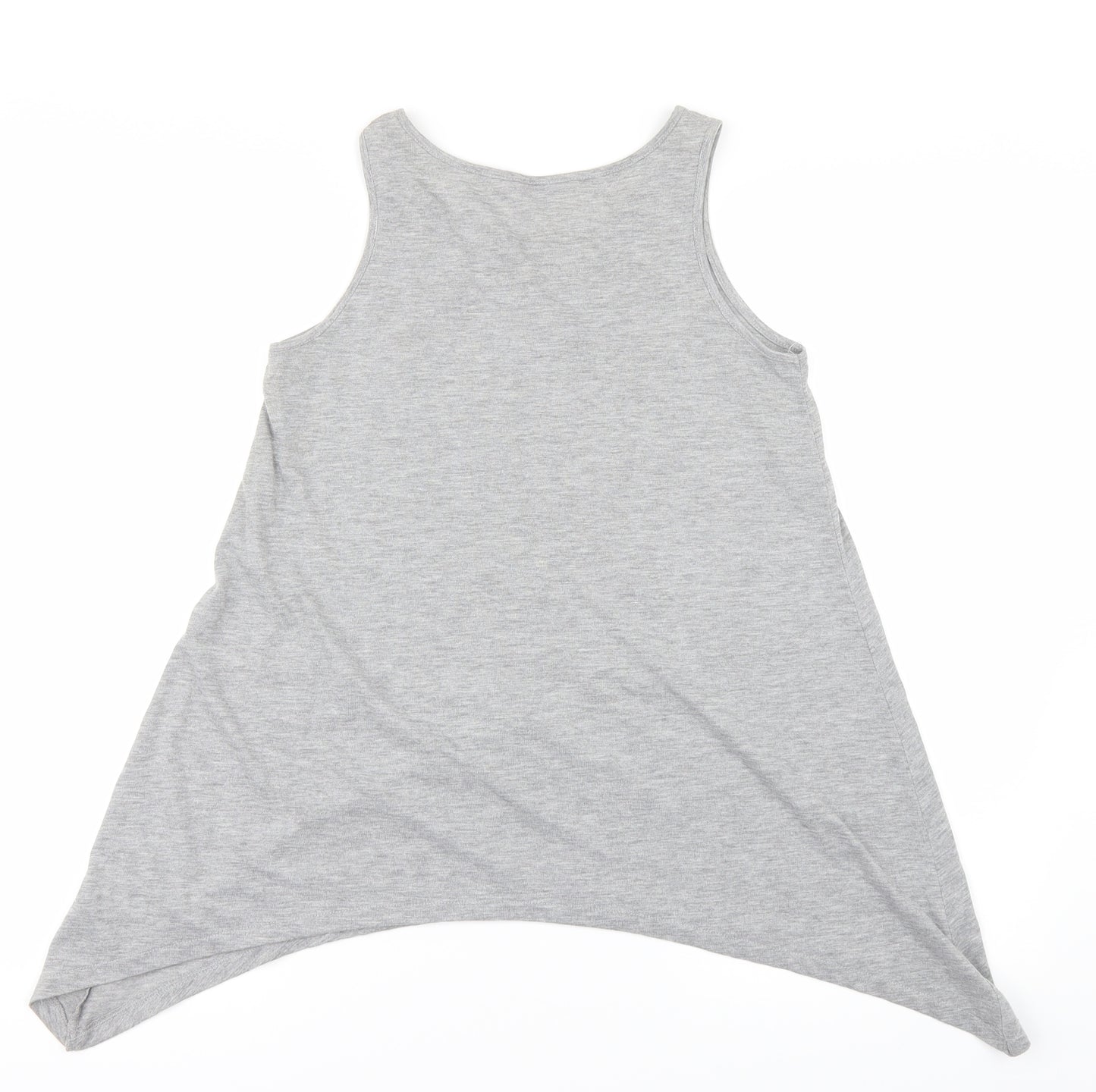 F&F Girls Grey   Basic T-Shirt Size 12-13 Years
