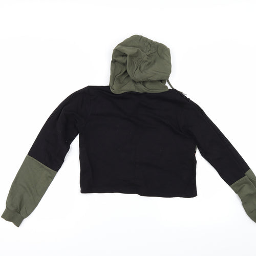 Select Womens Black   Full Zip Hoodie Size 6