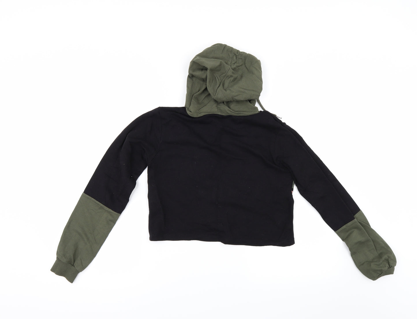 Select Womens Black   Full Zip Hoodie Size 6