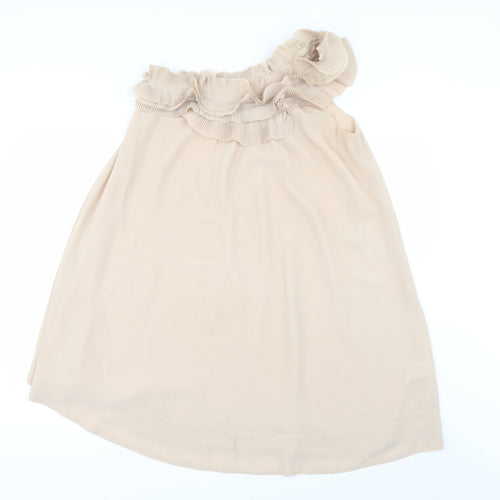 H&M Womens Beige   A-Line  Size 6