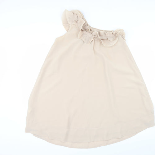 H&M Womens Beige   A-Line  Size 6