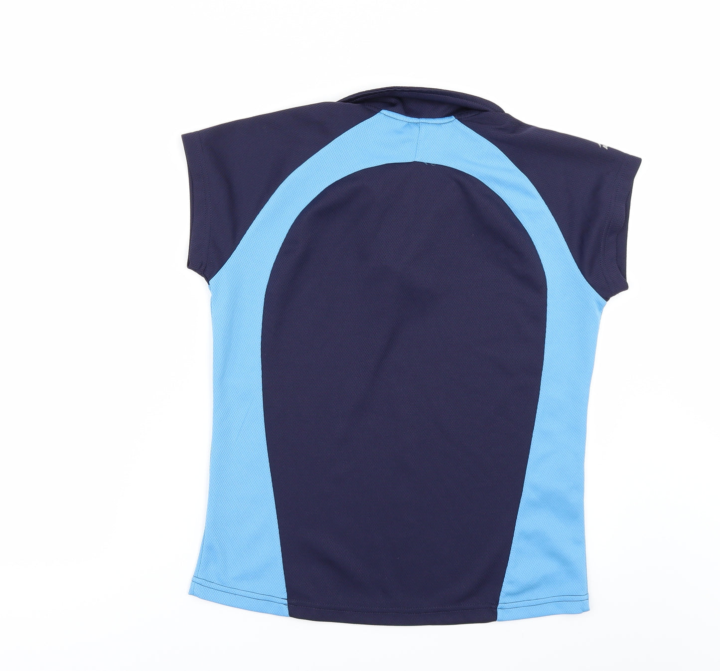 AKOA Womens Blue   Basic T-Shirt Size S