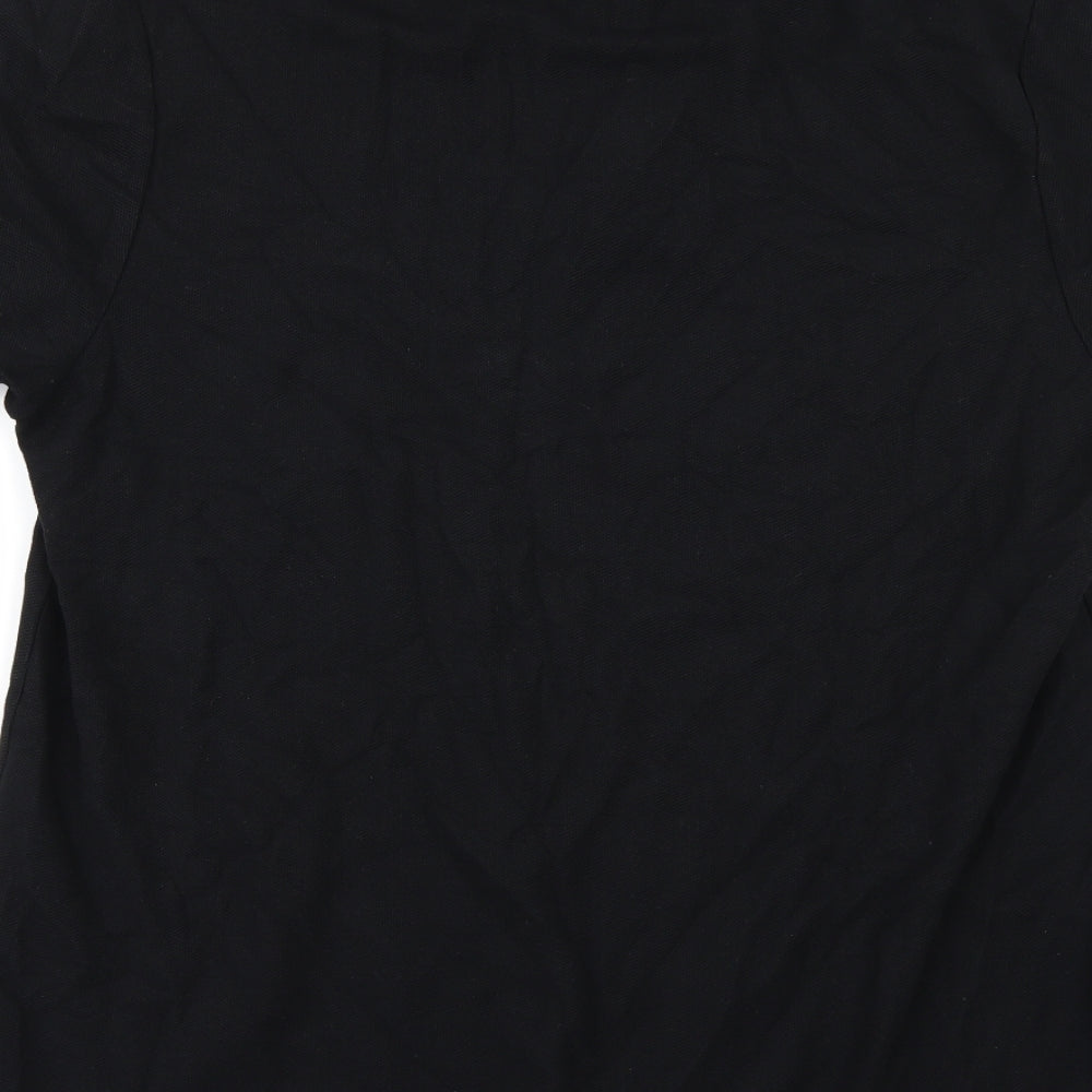 Topman Mens Black    Polo Size 2XL