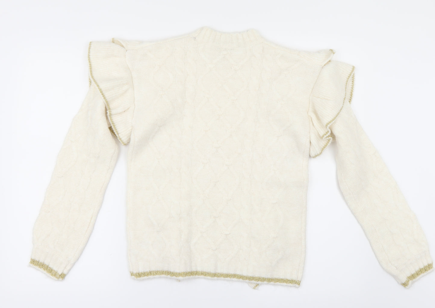 NEXT Girls Ivory   Pullover Jumper Size 13 Years