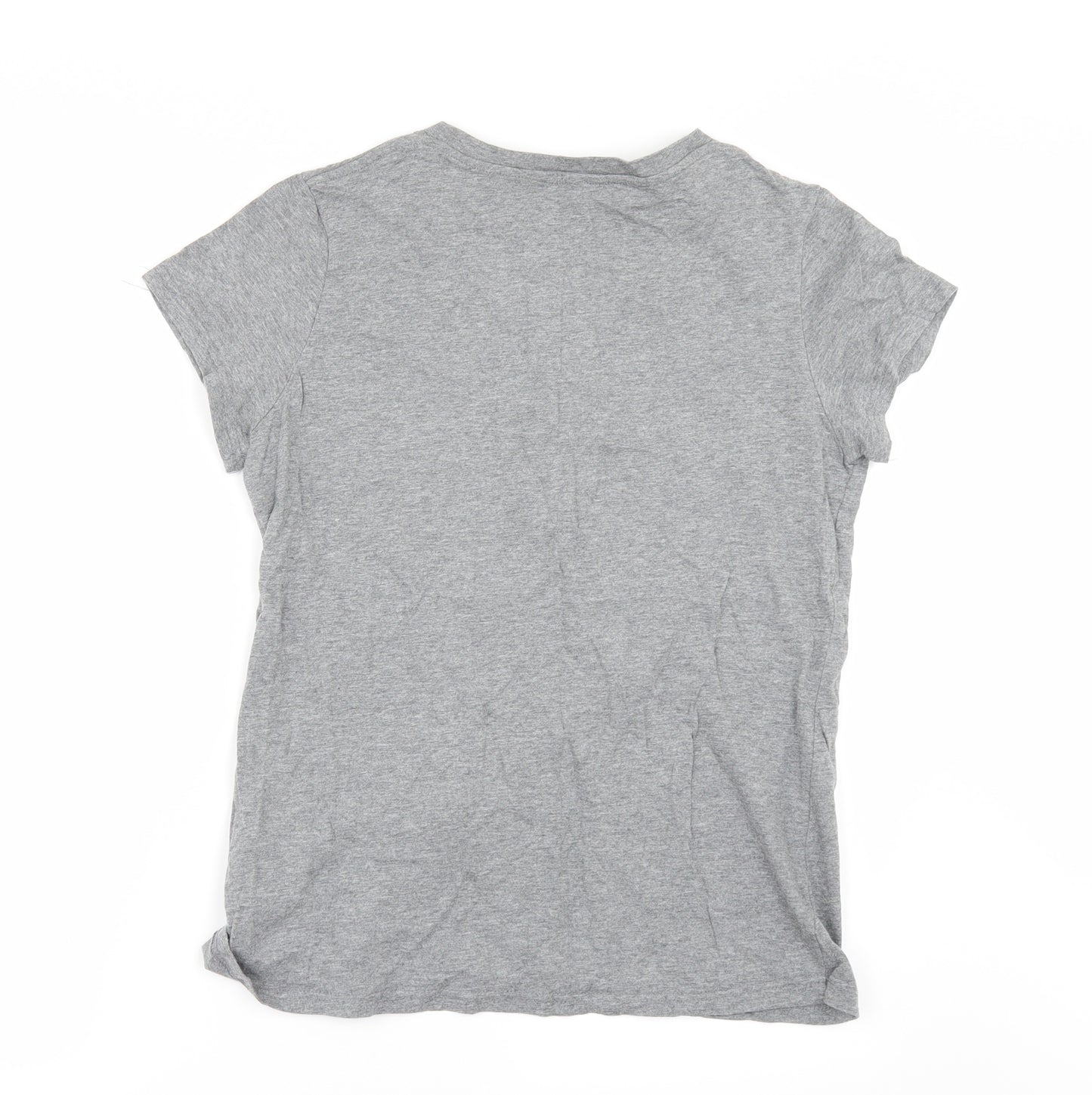 SheIn Womens Grey   Basic T-Shirt Size L