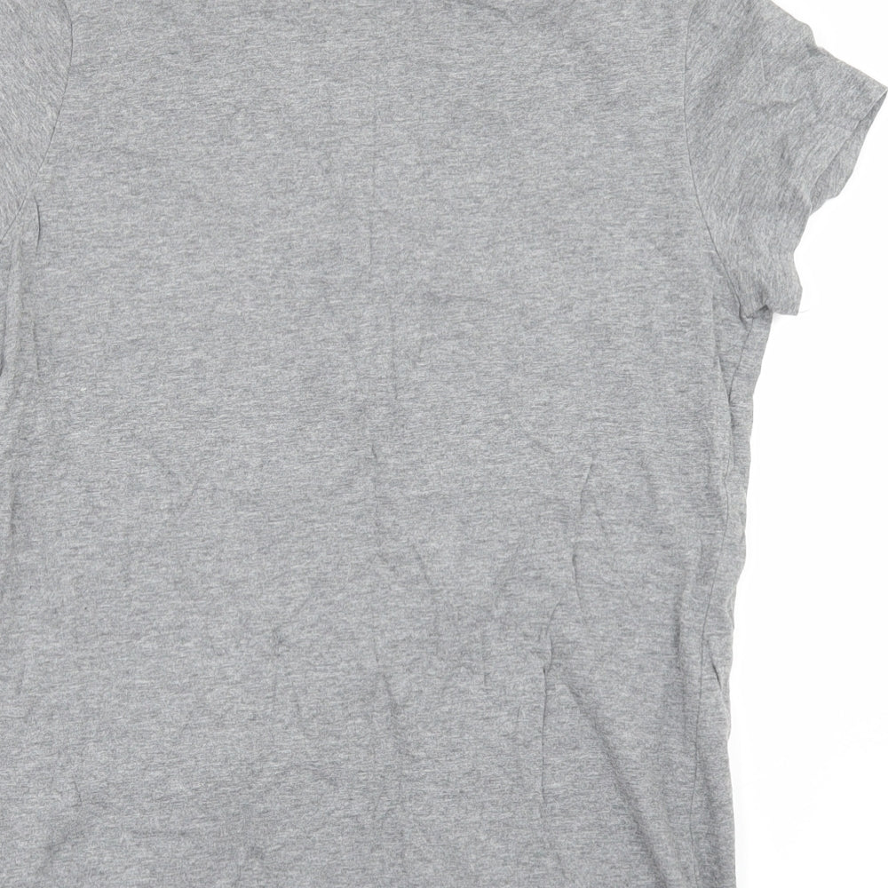 SheIn Womens Grey   Basic T-Shirt Size L