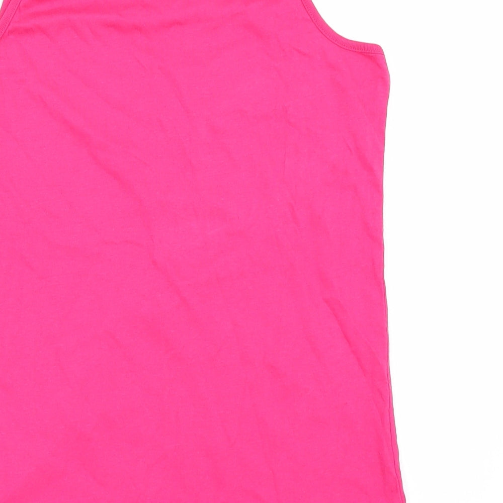 Pep&co Girls Pink   Basic T-Shirt Size 12-13 Years
