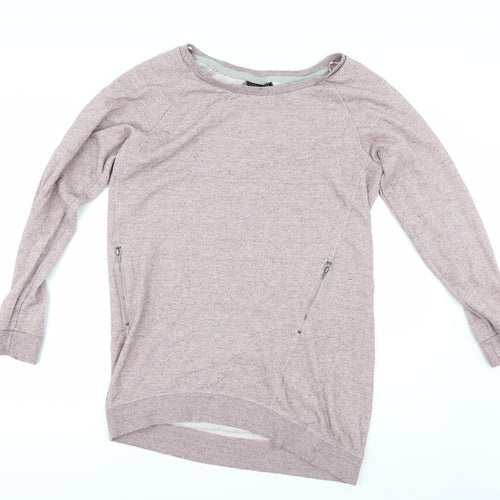 New Look Womens Pink   Pullover Sweatshirt Size 10