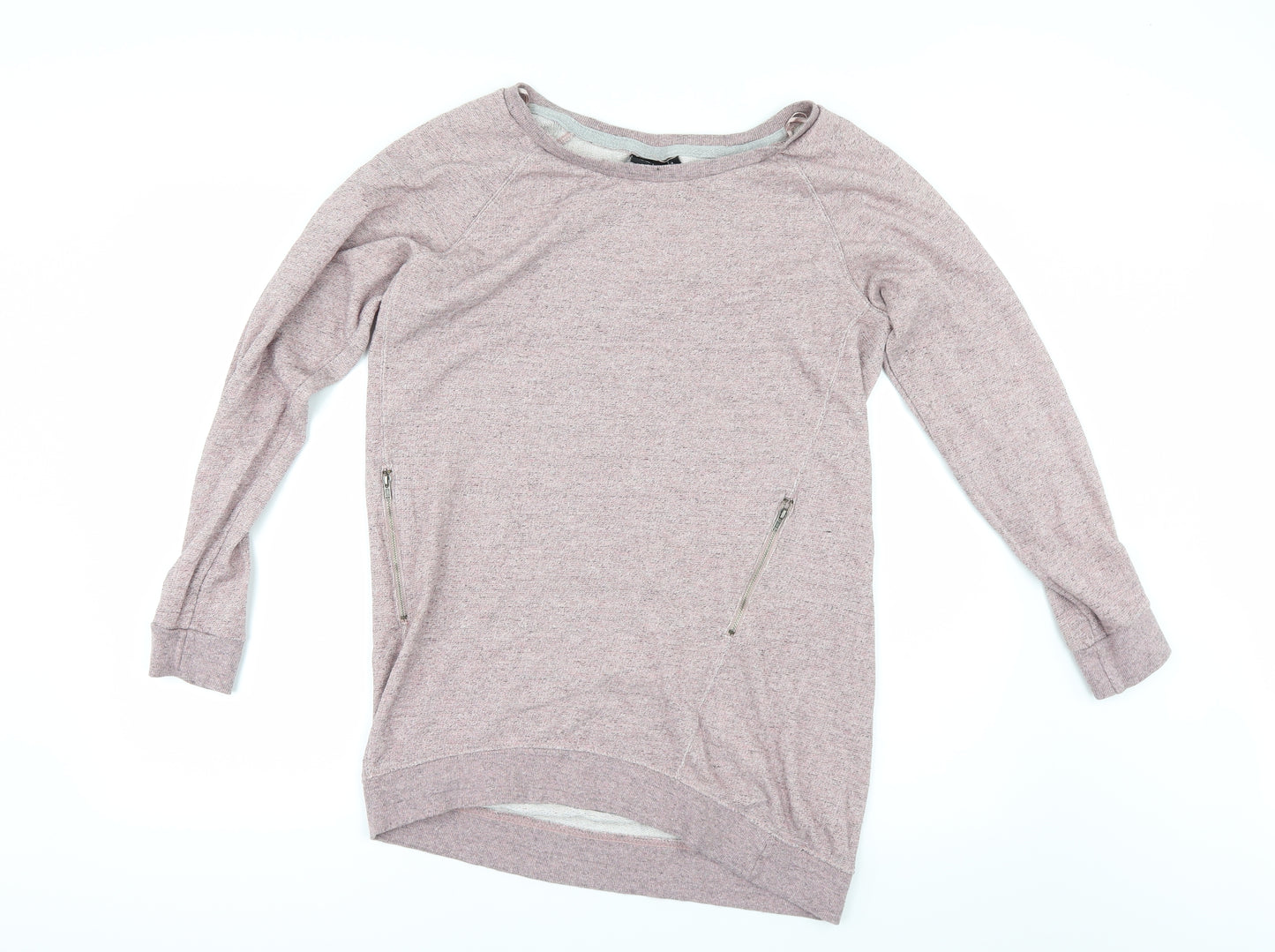 New Look Womens Pink   Pullover Sweatshirt Size 10
