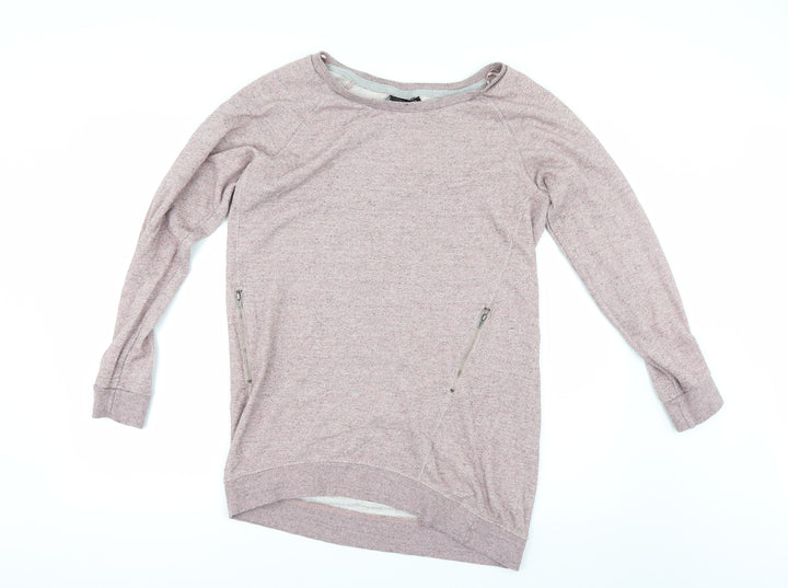 New Look Womens Pink   Pullover Sweatshirt Size 10