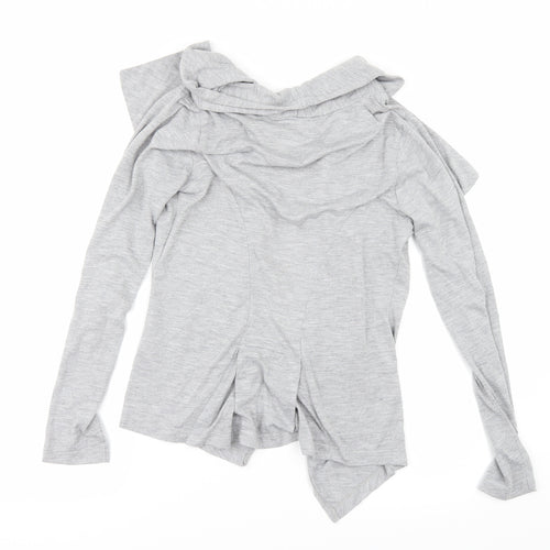 F&F Womens Grey   Cardigan Jumper Size 10