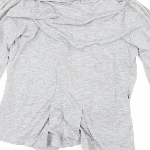 F&F Womens Grey   Cardigan Jumper Size 10