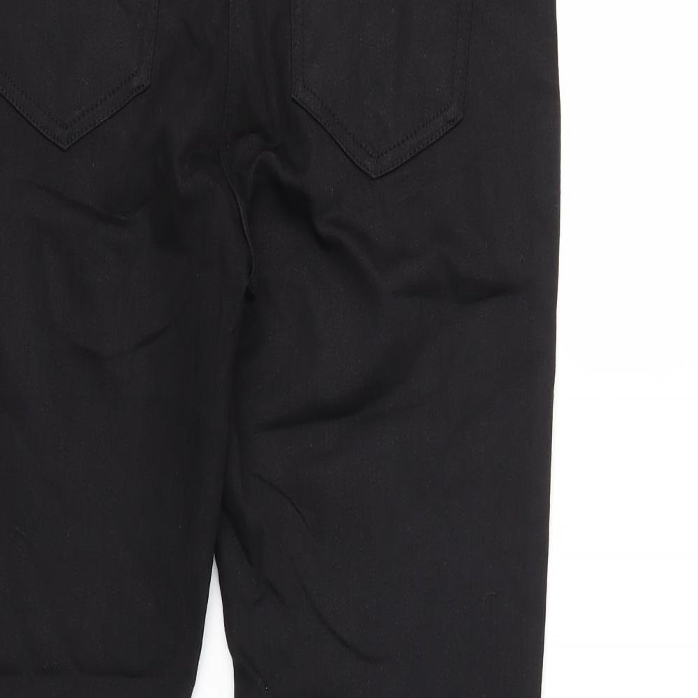 George Womens Black  Denim Skinny Jeans Size 10 L28 in