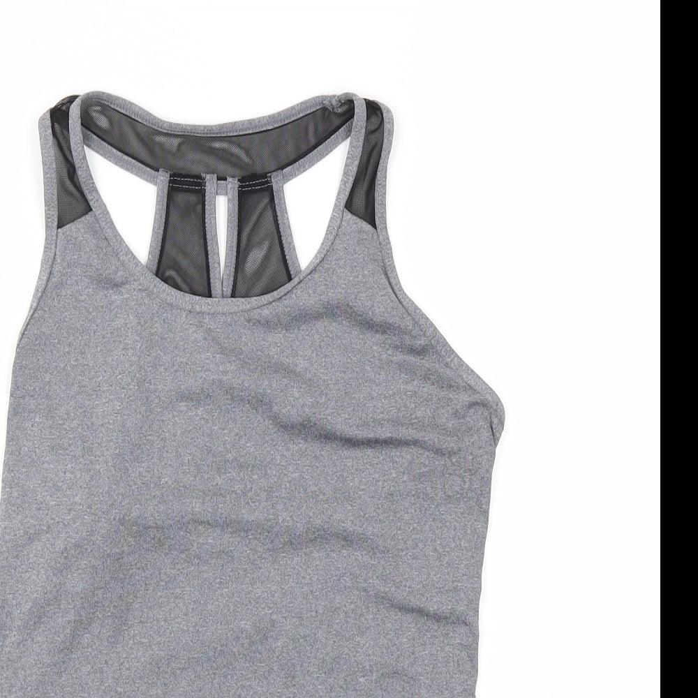 Preworn Womens Grey   Basic Tank Size M