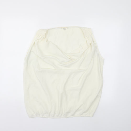 River Island Womens Ivory   Basic Blouse Size 16