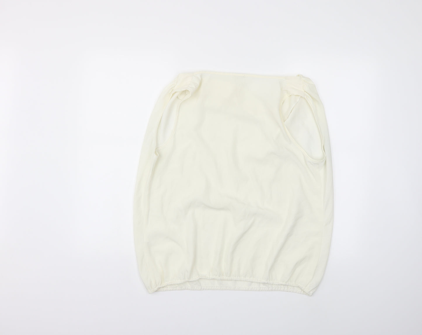 River Island Womens Ivory   Basic Blouse Size 16