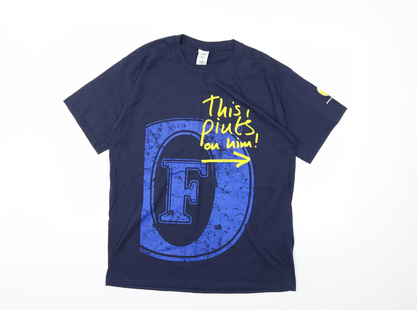 Foster's Mens Blue    T-Shirt Size L