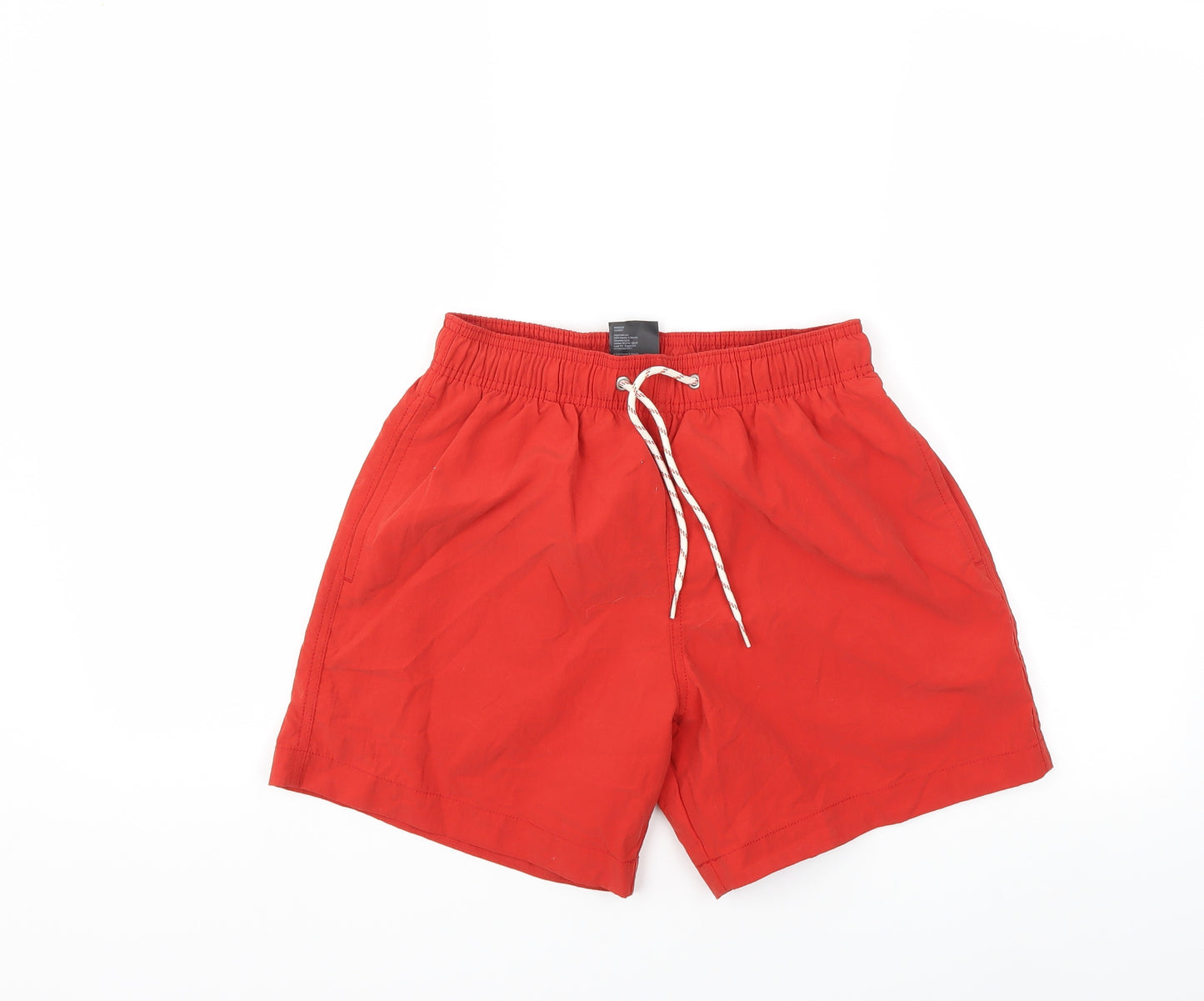 H&M Mens Red   Bermuda Shorts Size XS