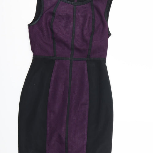 Dorothy Perkins Womens Purple   Pencil Dress  Size 8