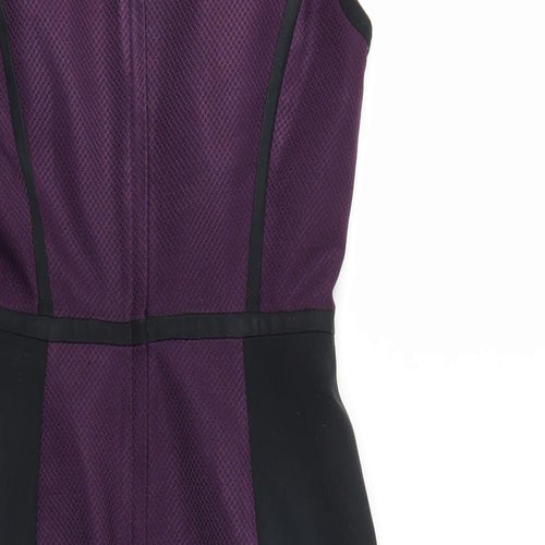 Dorothy Perkins Womens Purple   Pencil Dress  Size 8