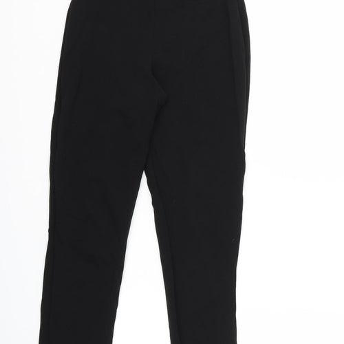 PRETTYLITTLETHING Womens Black   Trousers  Size 10 L27 in