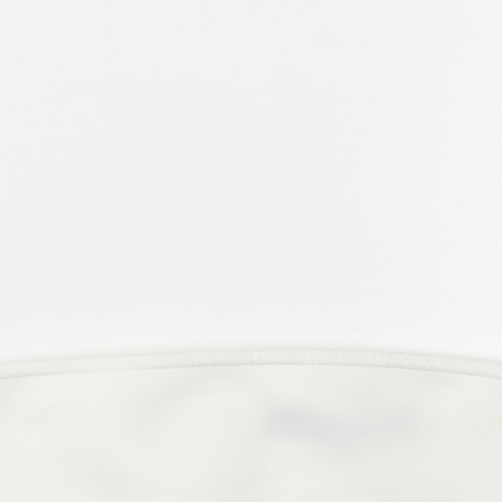 PRETTYLITTLETHING Womens White   Cropped Tank Size 8