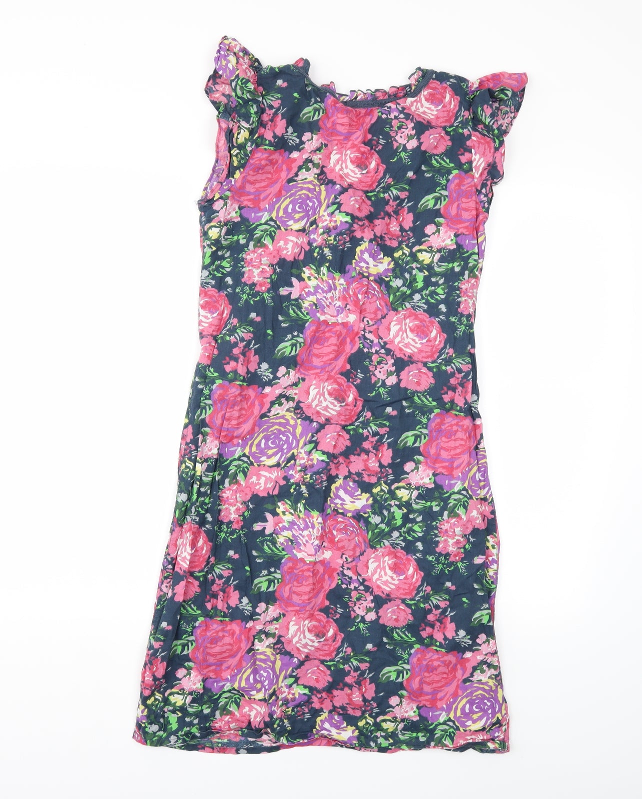 Papaya Womens Pink Floral  A-Line  Size 10