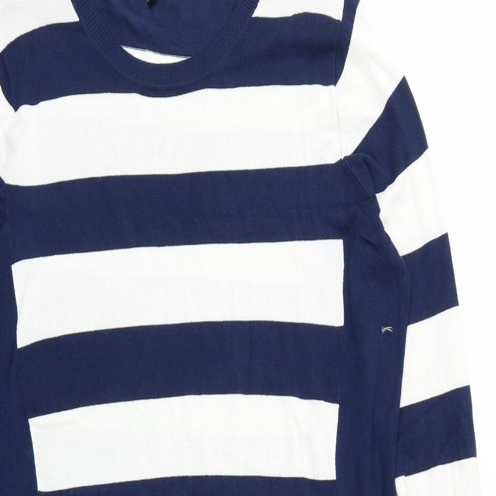 CAPSULE Womens Beige Striped Knit Pullover Jumper Size 20