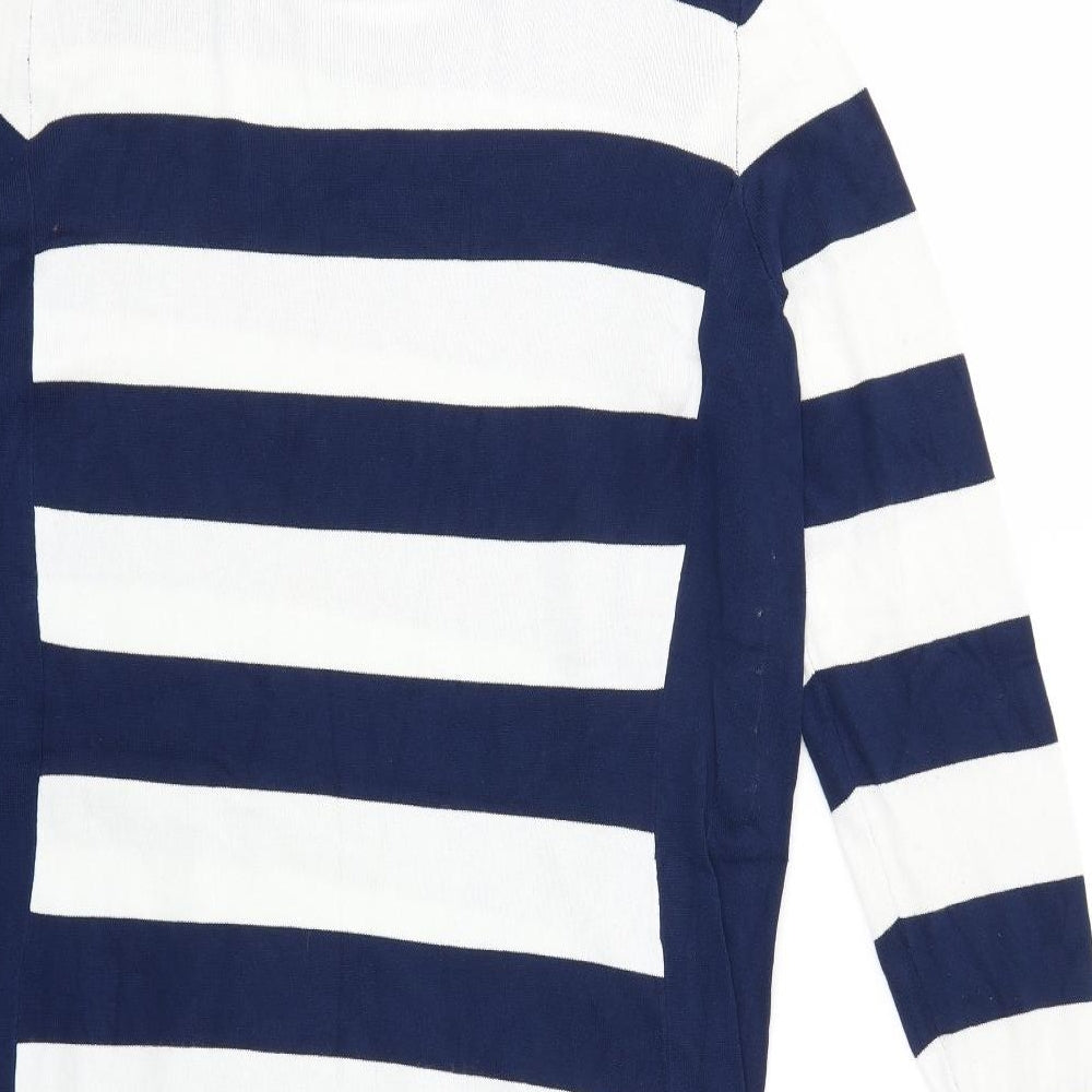 CAPSULE Womens Beige Striped Knit Pullover Jumper Size 20