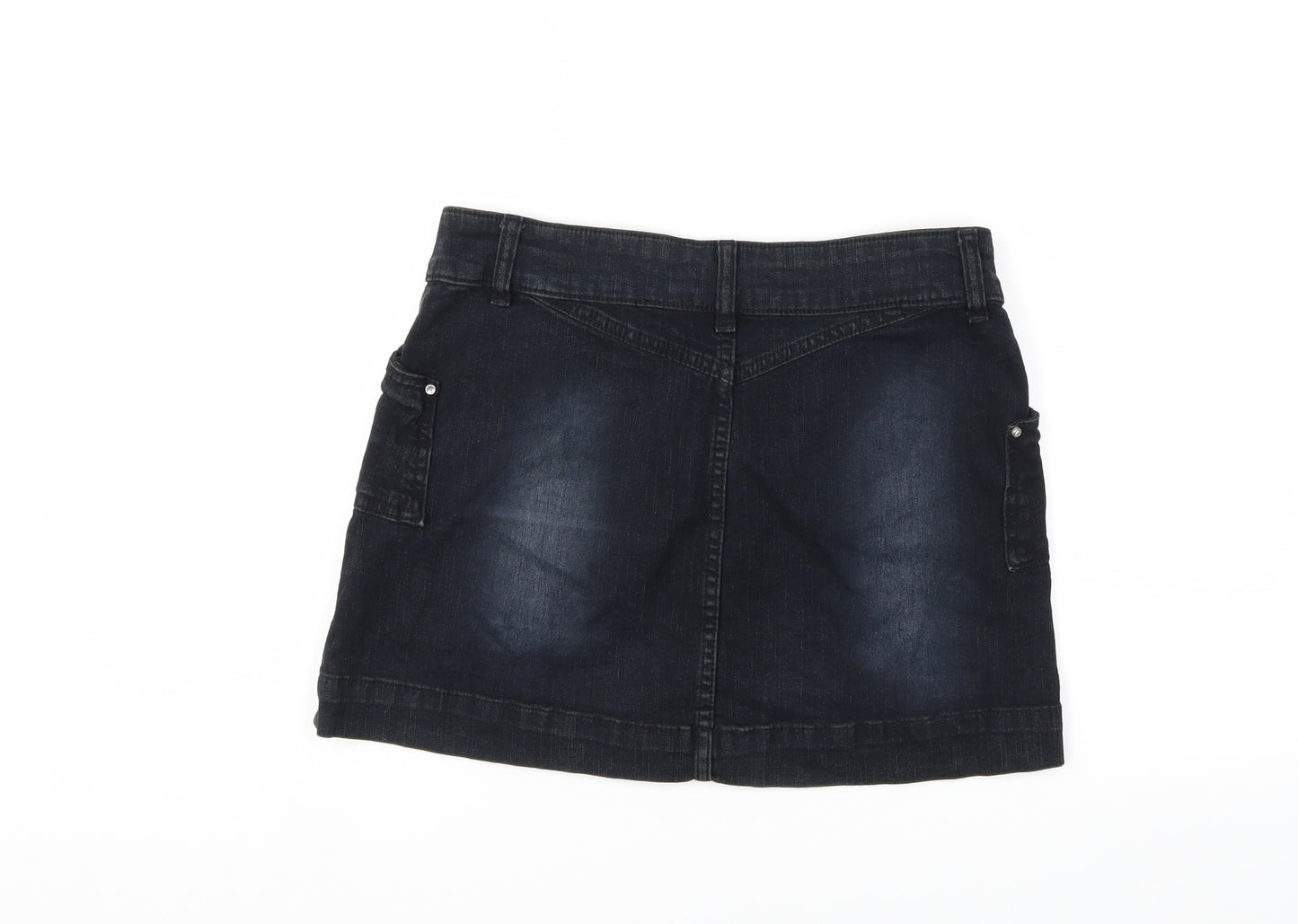 Republic Womens Blue  Denim Mini Skirt Size S