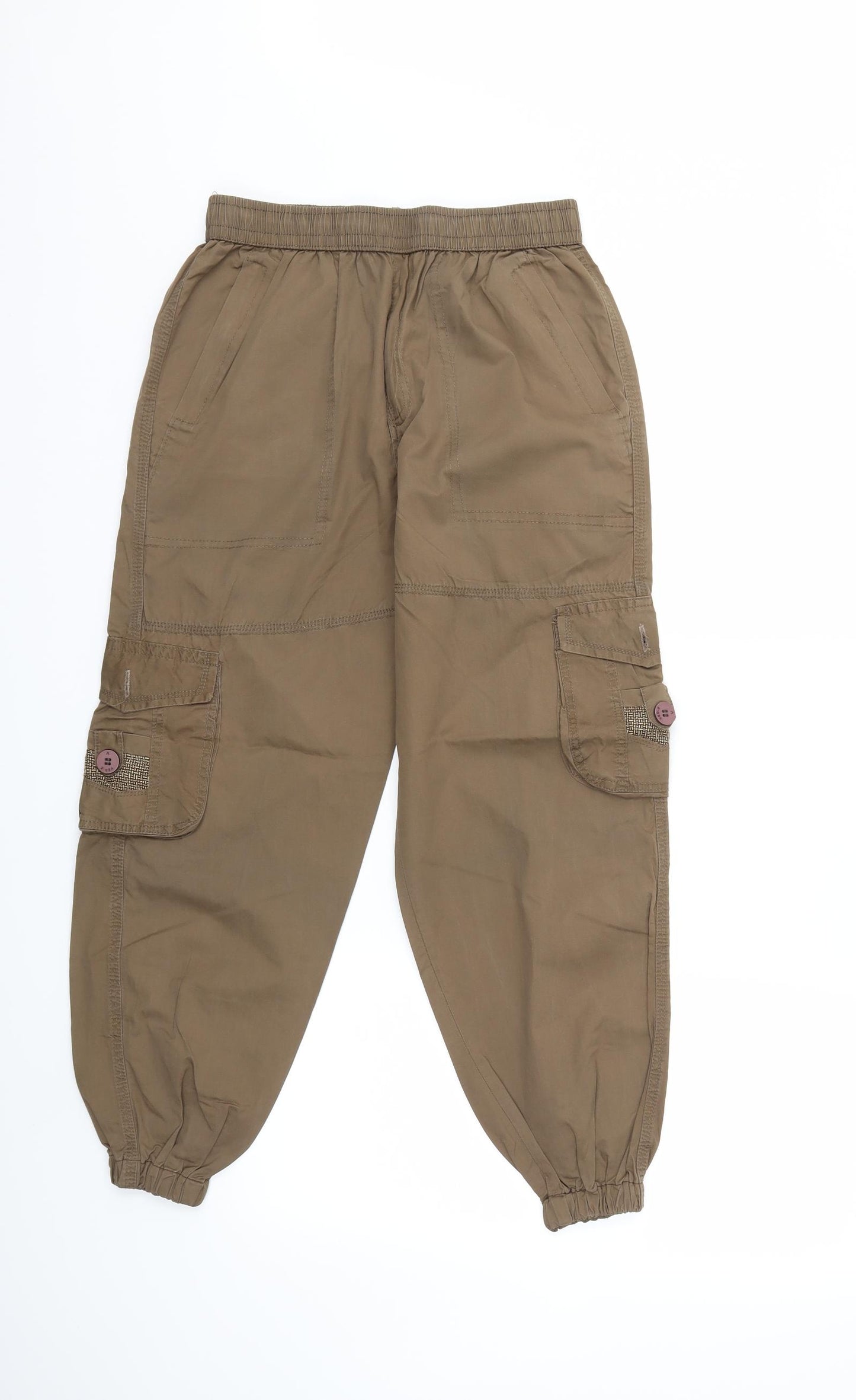 Preworn Womens Brown   Cargo Trousers Size 28 in L25 in