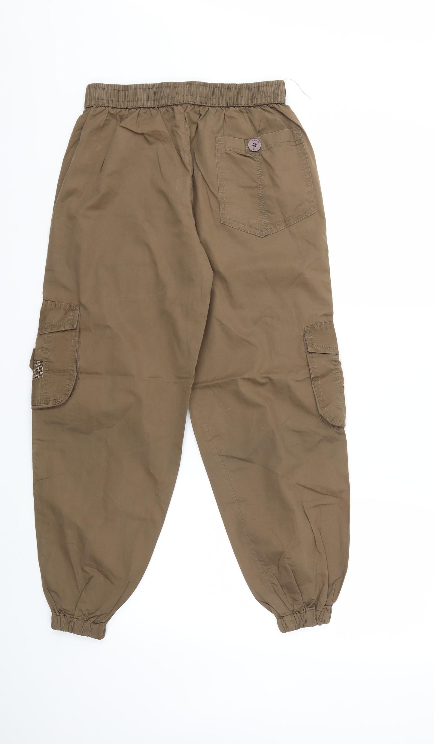 Preworn Womens Brown   Cargo Trousers Size 28 in L25 in