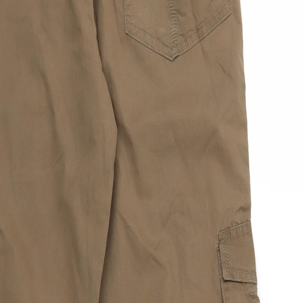 Preworn Womens Brown   Cargo Trousers Size 28 in L25 in