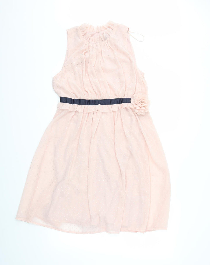 Yessica Womens Pink Fit & Flare Size 12