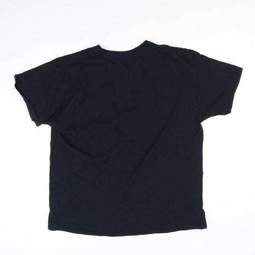 Love Island Womens Black   Basic T-Shirt Size L