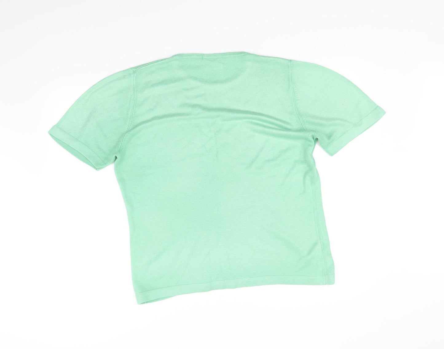 Papaya Womens Green   Basic T-Shirt Size L
