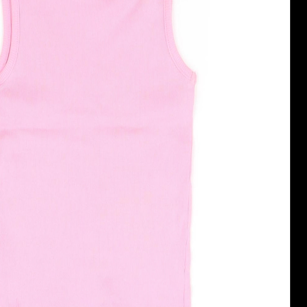 George Girls Pink   Pullover Jumper Size 6-7 Years