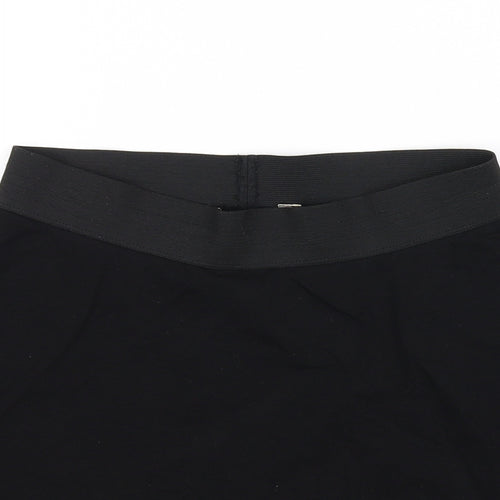 miss selfride Womens Black   Mini Skirt Size 12