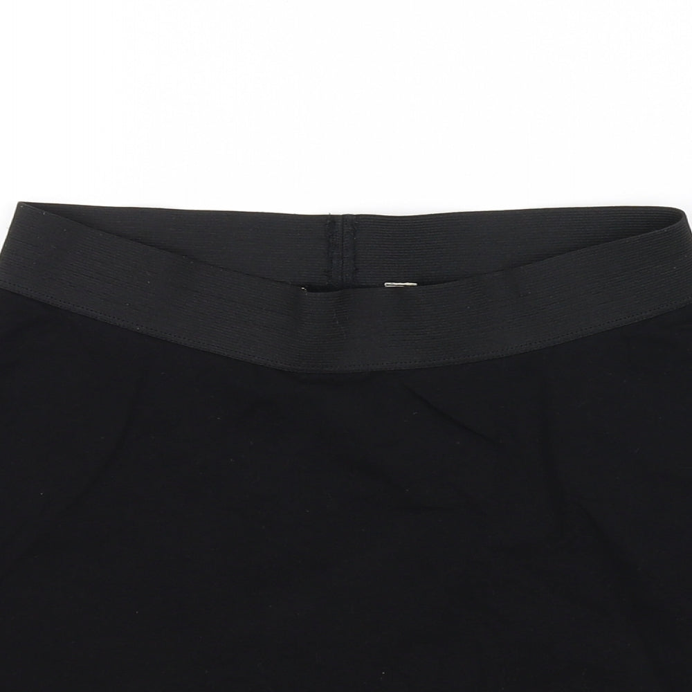 miss selfride Womens Black   Mini Skirt Size 12