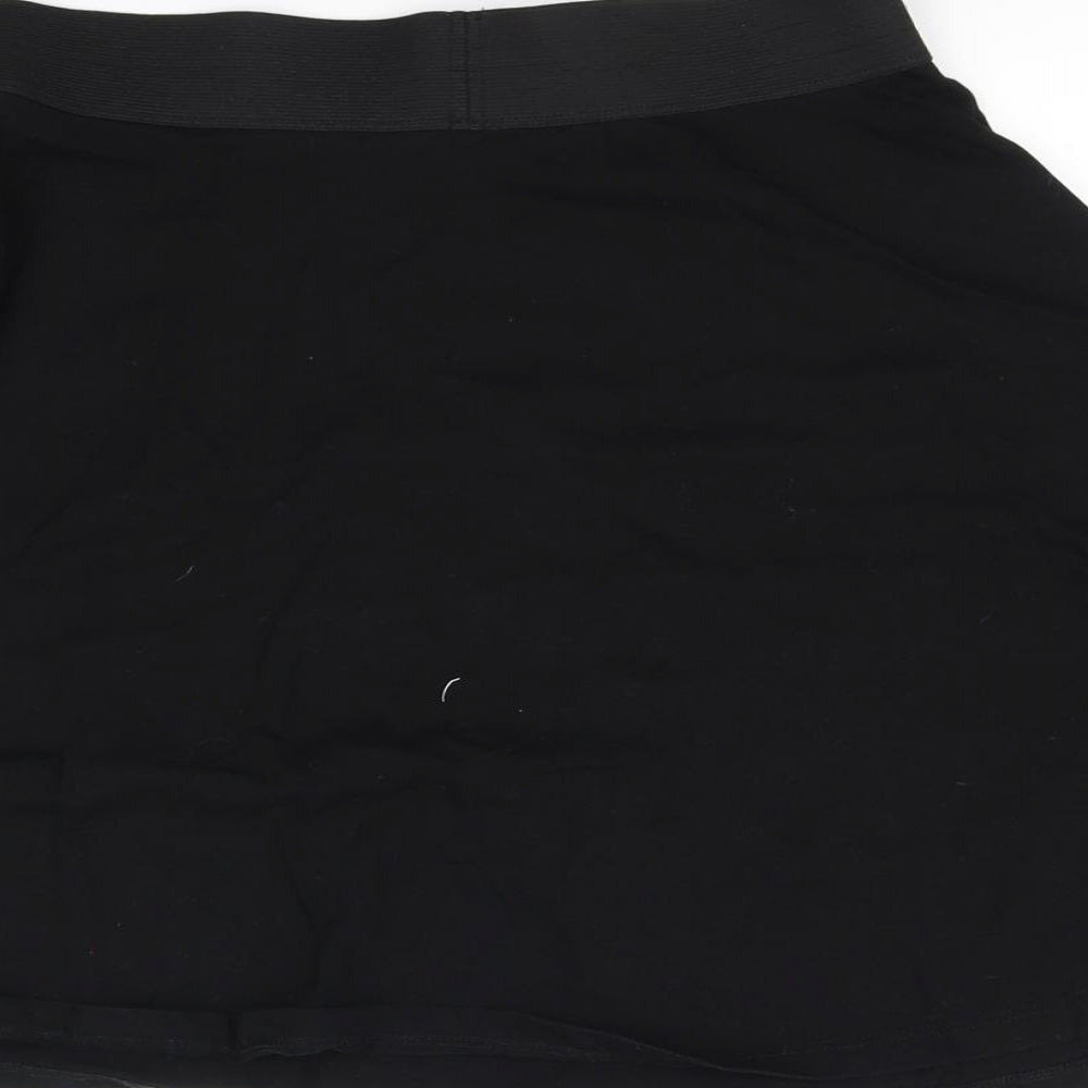 miss selfride Womens Black   Mini Skirt Size 12