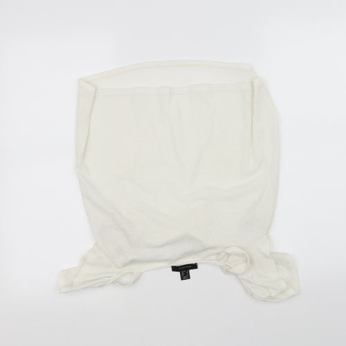 Atmosphere Womens White   Basic Blouse Size 8