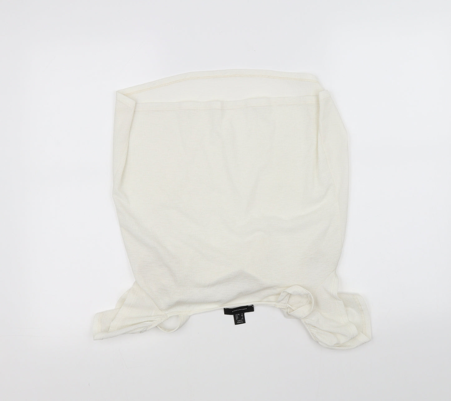 Atmosphere Womens White   Basic Blouse Size 8