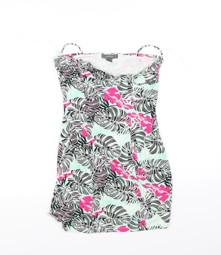 Primark Womens Blue Floral  Fit & Flare  Size 8